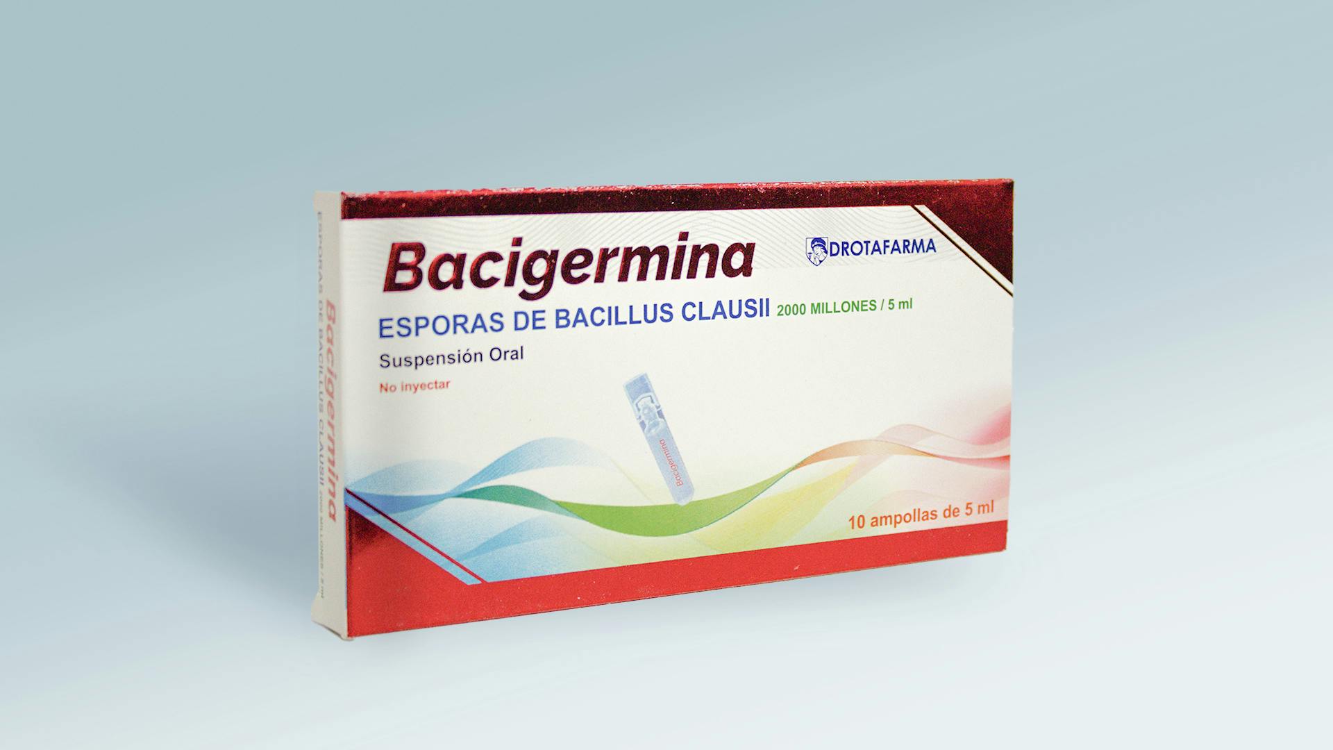 Bacigermina: Bacigermina es el aliado de confianza en el tratamiento de procesos diarreicos agudos de origen infeccioso. Formulado con esporas de Bacillus Clausii, este innovador producto ayuda a reestablecer la flora intestinal, aliviando de manera efectiva los síntomas diarreicos y promoviendo una pronta recuperación. Bacigermina actúa de forma precisa y rápida.